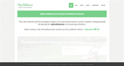 Desktop Screenshot of na-zielono.pl
